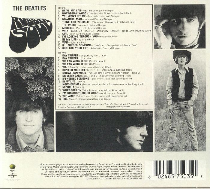 Rubber Soul (Special Deluxe Edition) - The Beatles (2xCD)