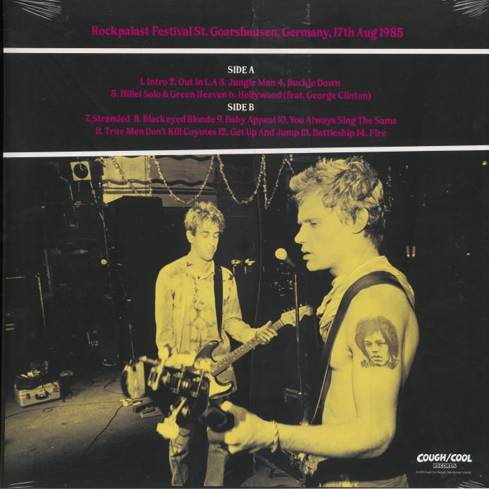 Live at Rockpalast 1985 (Limited White Vinyl) - Red Hot Chili Peppers