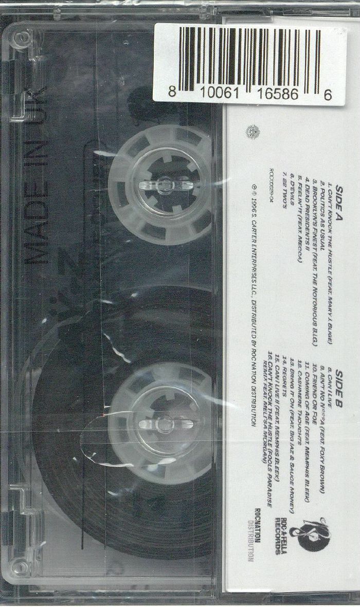 Reasonable Doubt (Reissue) - Jay Z (Kaset)