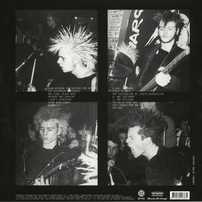 Hear Nothing See Nothing Say Nothing - Discharge