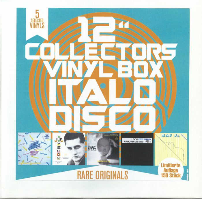 12" Collector's Vinyl Box: Italo Disco (Box Set) (5xLP) - Maurice Yesterday / Joe Yellowfokewulf 190 / Steve Barrow / Mac Jr