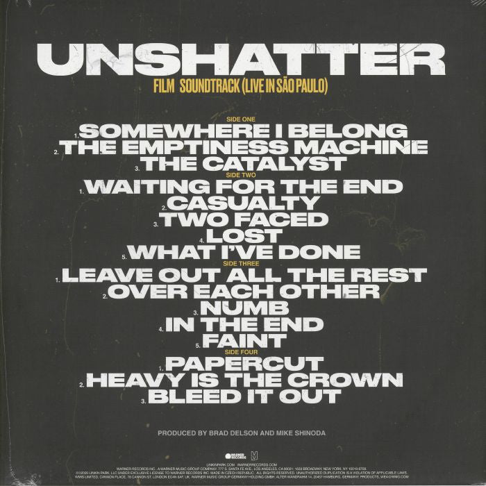 Unshatter Film Soundtrack: Live in Sao Paulo - Linkin Park