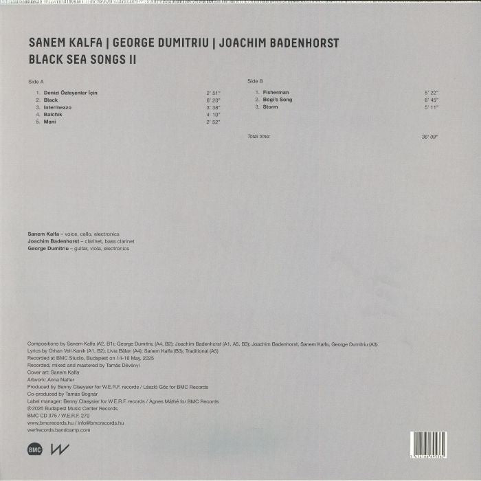 Black Sea Songs II - Sanem Kalfa / George Dumitriu / Joachim Badenhorst