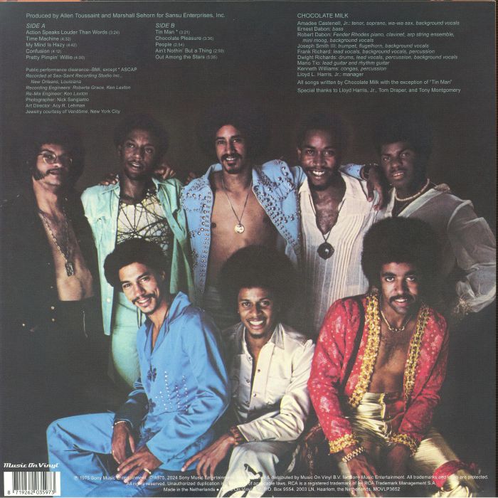 Action Speaks Louder Than Words (Reissue) (Pink Vinyl) - Chocolate Milk