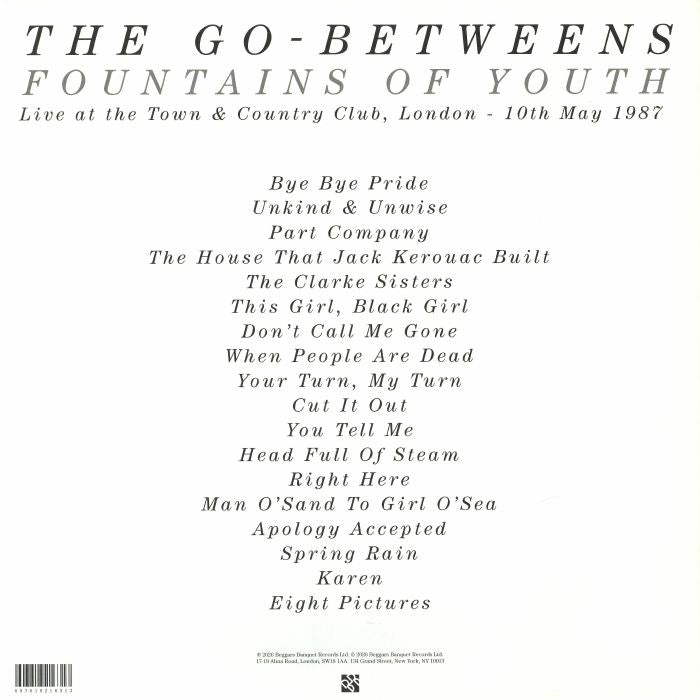 Fountains of Youth: Live at the Town & Country Club - The Go Betweens