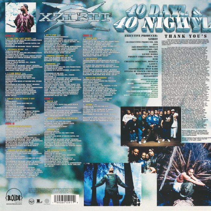 40 Dayz & 40 Nightz (Reissue) - Xzibit