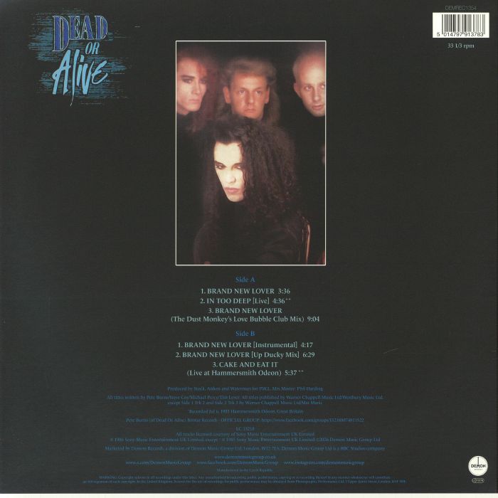 Brand New Lover (40th Anniversary Edition) - Dead or Alive