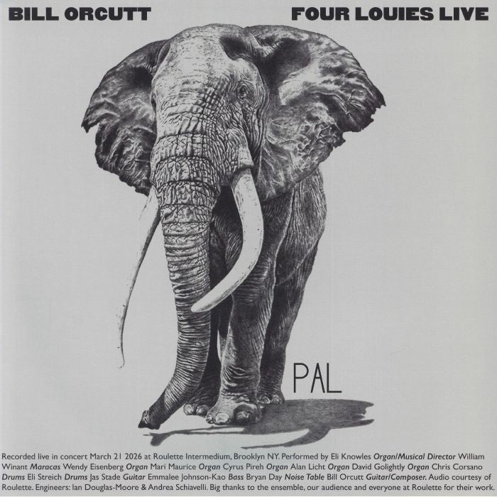 Four Louies Live - Bill Orcutt