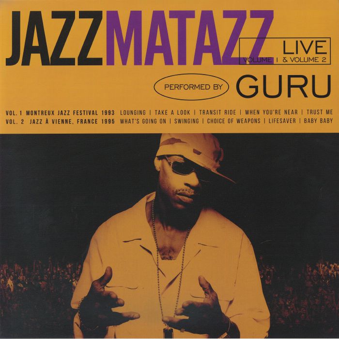 Jazzmatazz Live Volume 1 & 2 (Renkli Plak) - Guru