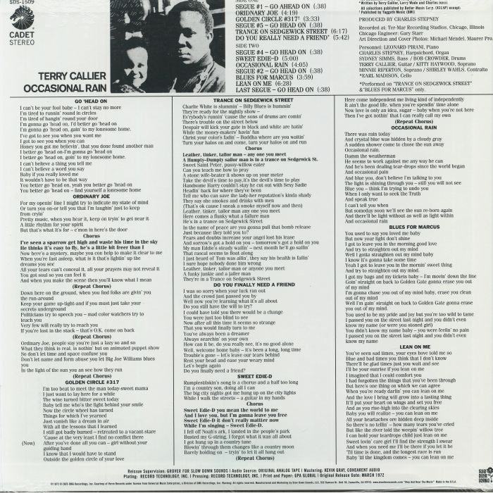 Occasional Rain - Terry Callier