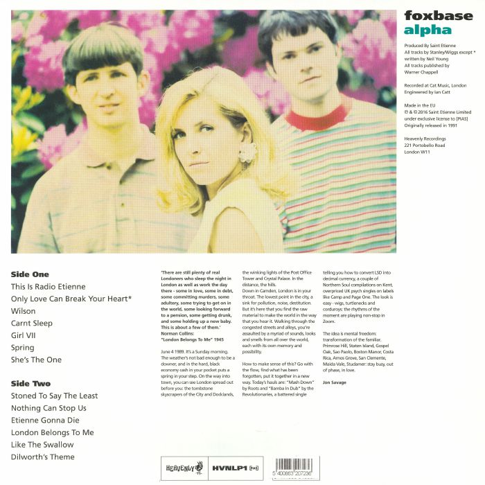 Foxbase Alpha (Reissue) - Saint Etienne