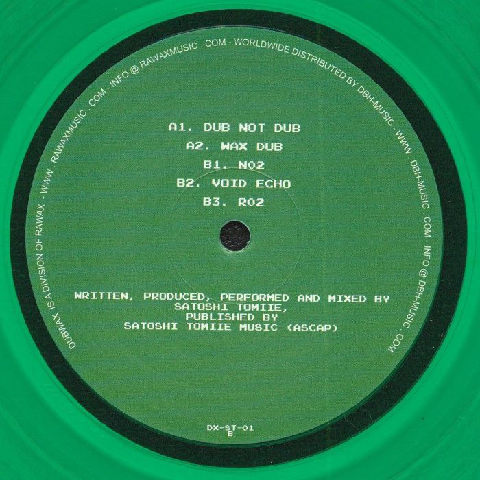 Subtract Infinity Part 1 (Green Vinyl) - Satoshi Tomiie