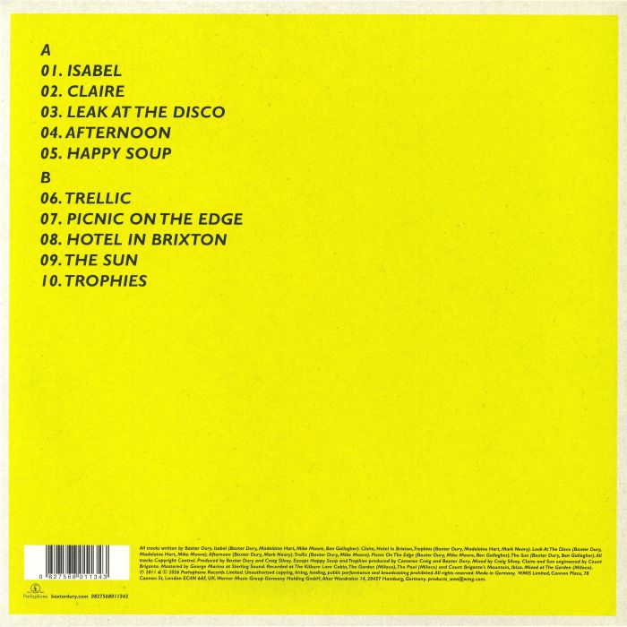 Happy Soup (Reissue) - Baxter Dury