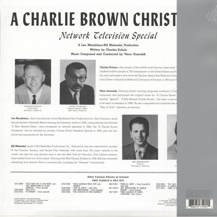 A Charlie Brown Christmas (Soundtrack) (Craft Ojc Series) - The Vince Guaraldi Trio