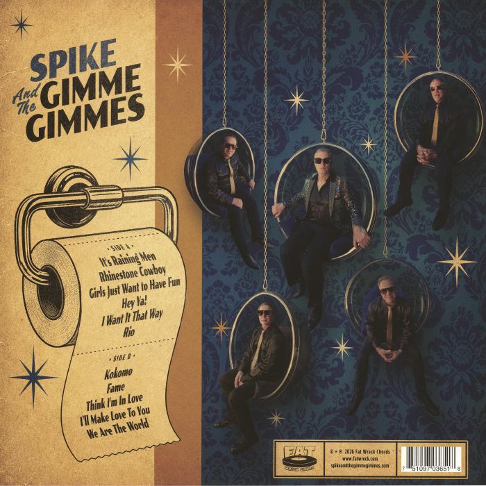 Shit the Bed (Gold Vinyl) - Spike & the Gimme Gimmes