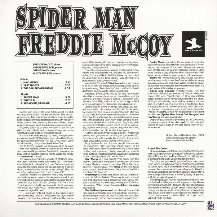 Spider Man (60th Anniversary) (Soundtrack) - Freddie Mccoy