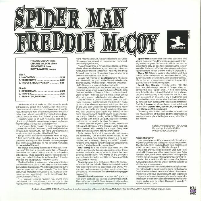 Spider Man (60th Anniversary) (Soundtrack) - Freddie Mccoy