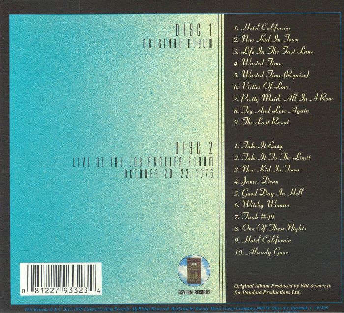Hotel California (40th Anniversary Edition) - The Eagles (2xCD)
