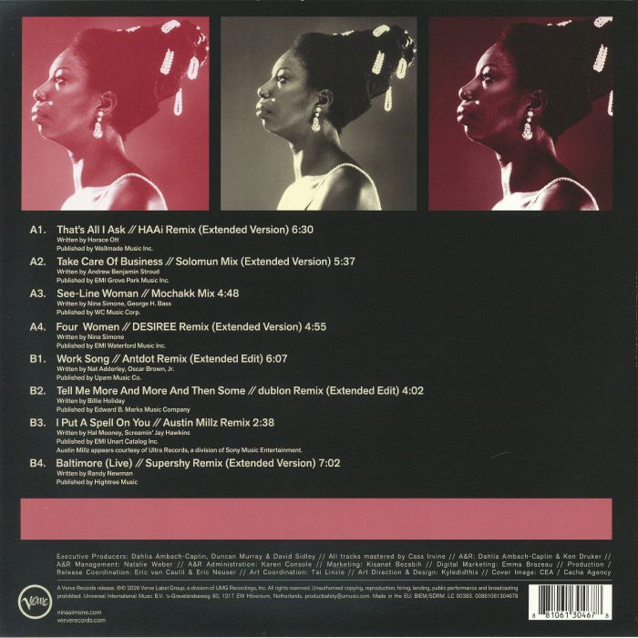 Verve Remixed: Nina Simone (Purple & Pink Vinyl) - Nina Simone / Various