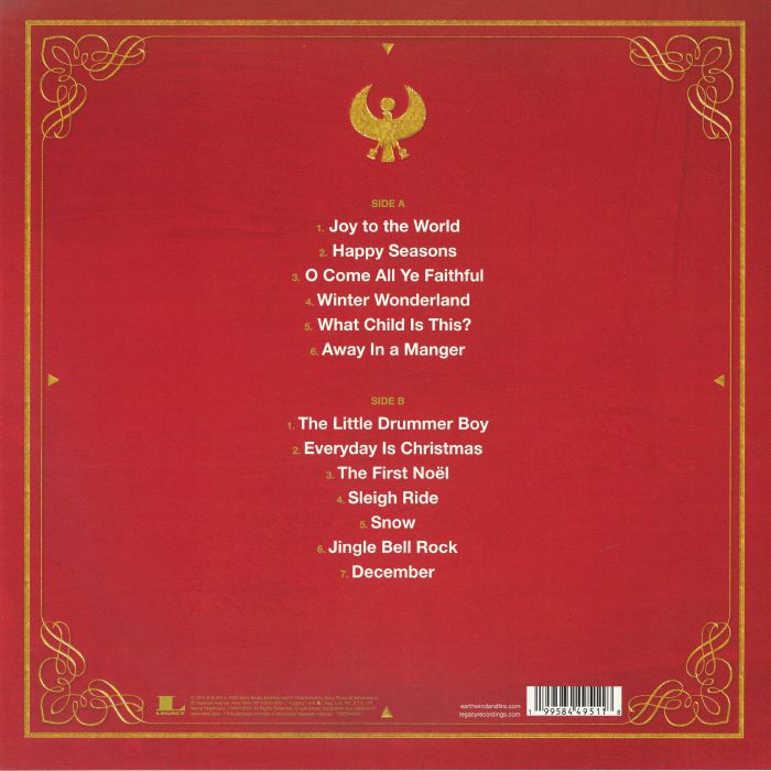 Holiday (Translucent Ruby Vinyl) - Earth Wind & Fire
