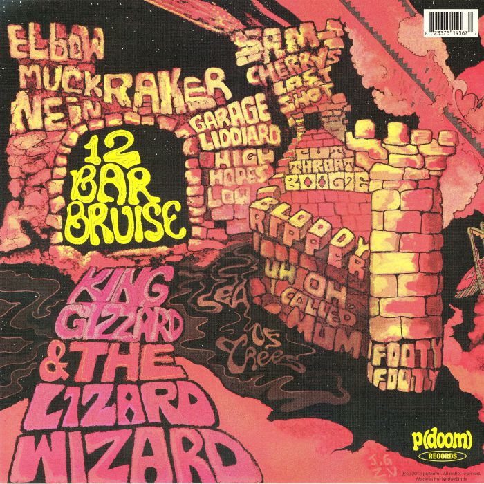 12 Bar Bruise (Reissue) (Recycled Vinyl) - King Gizzard & the Lizard Wizard