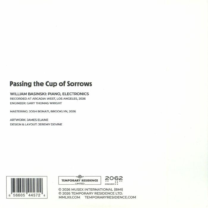 Passing the Cup of Sorrows - William Basinski (CD)
