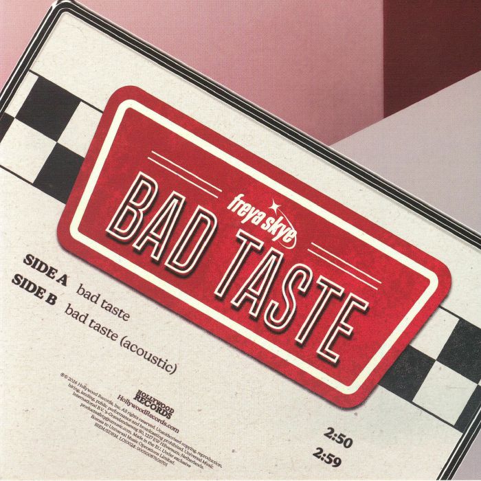 Bad Taste (Limited Clear Red Vinyl) - Freya Skye