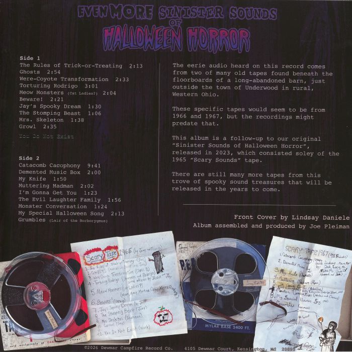 Even More Sinister Sounds of Halloween Horror - Dewmar Campfire / Various
