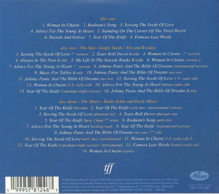 The Seeds of Love (Deluxe Edition) - Tears for Fears (3xCD)