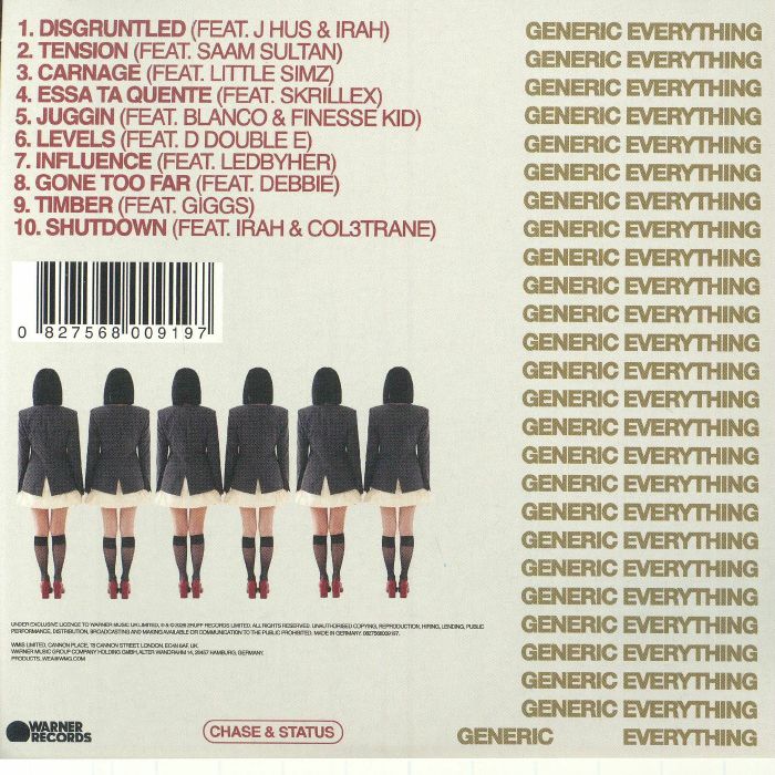 Generic Everything - Chase & Status (CD)