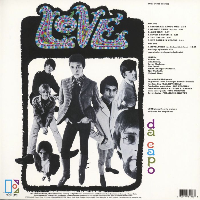 Da Capo (Rocktober 2026) (Translucent Orange Vinyl) - Love