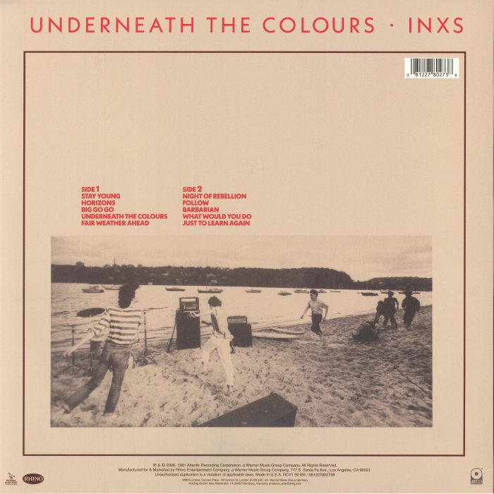 Underneath the Colours (Rocktober 2026) ('Grape' Vinyl) - INXS