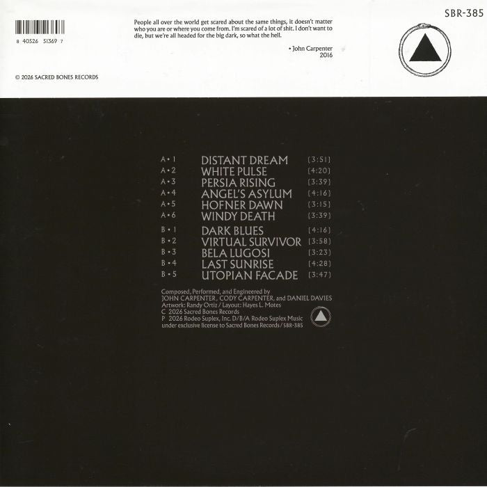 Lost Themes II Expanded (10th Anniversary Art Edition) (Indie Exclusive) - John Carpenter / Cody Carpenter / Daniel Davies