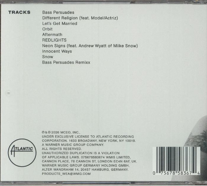 Bass Persuades - Miley Aka Miley Cyrus (CD)