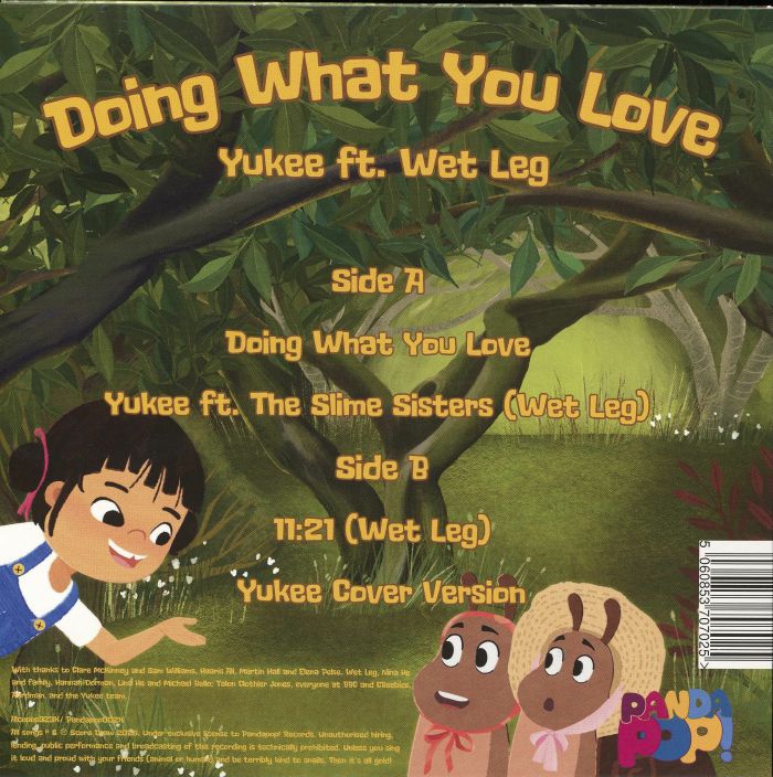Doing What You Love (Renkli Plak) - Yukee / Wet Leg