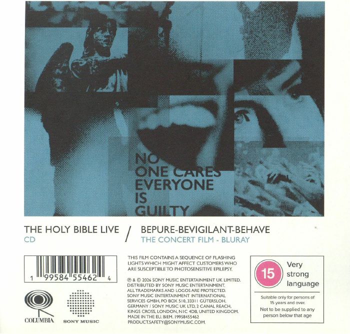 The Holy Bible Live - Manic Street Preachers (CD)