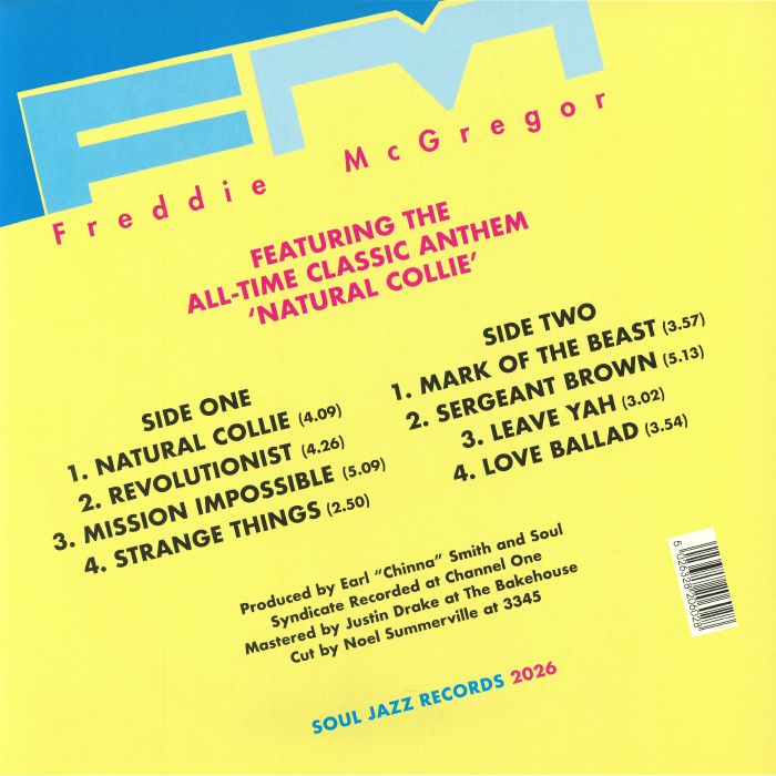 Fm (Limited Cyan Vinyl) - Freddie Mcgregor