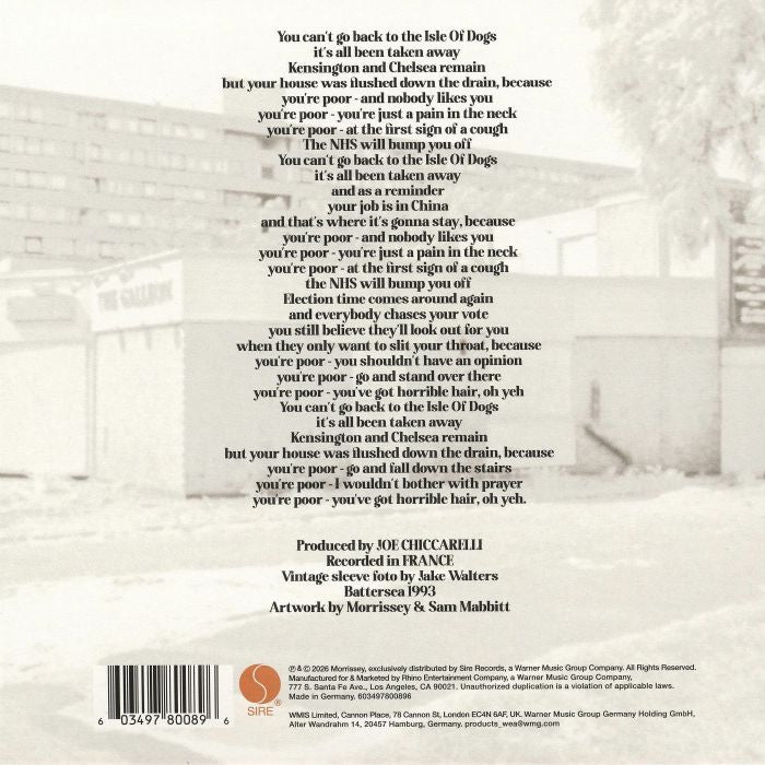 Kerching Kerching - Morrissey