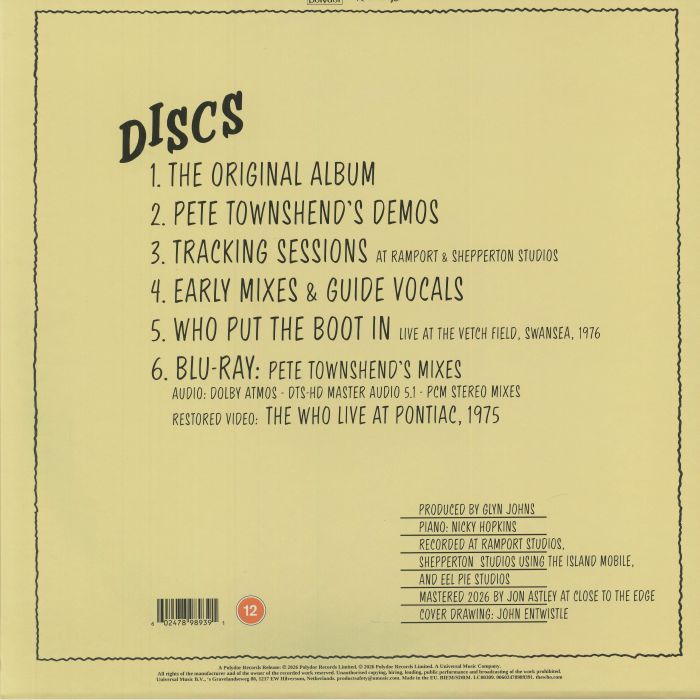 The Who by Numbers (Super Deluxe Edition) - The Who (5xCD)