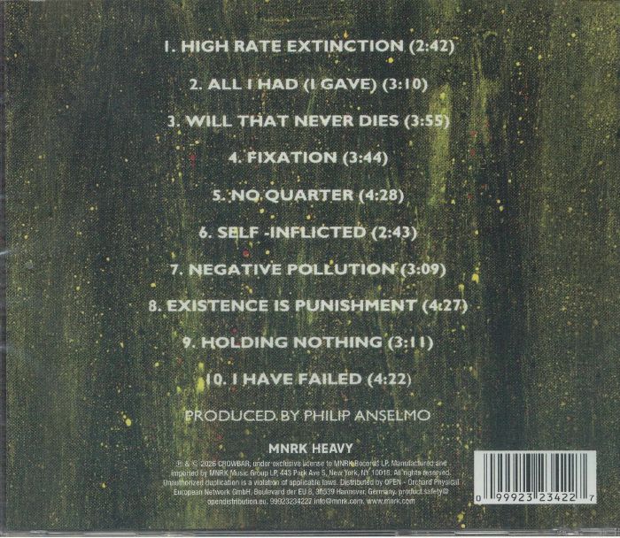 Crowbar (Reissue) - Crowbar (CD)