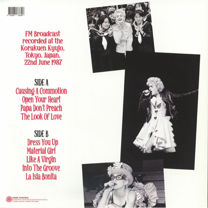 Live in Tokyo June 14th 1987: Fm Broadcast - Madonna