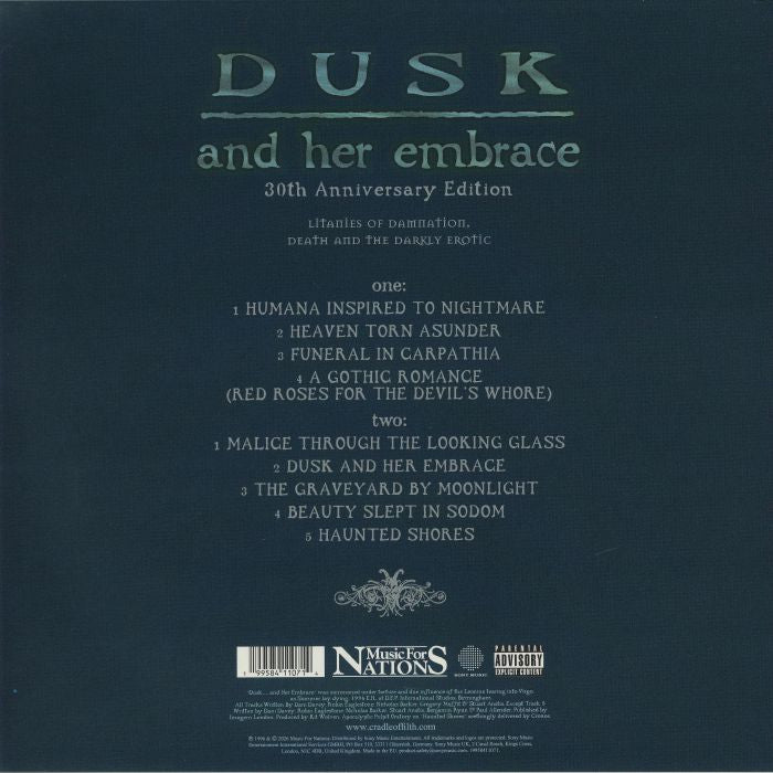 Dusk & Her Embrace (30th Anniversary Edition) - Cradle of Filth
