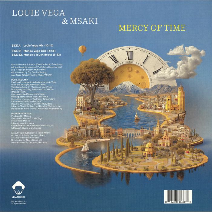 Mercy of Time - Louie Vega / Msaki