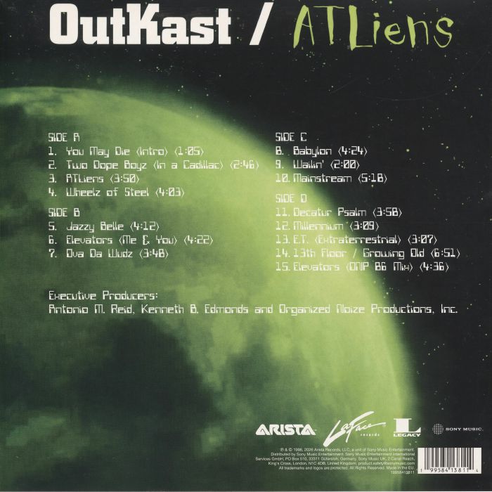 Atliens (Forest Green Marbled Vinyl) - Outkast