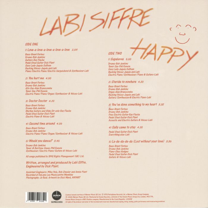 Happy (National Album Day 2026) (Yellow Vinyl) - Labi Siffre