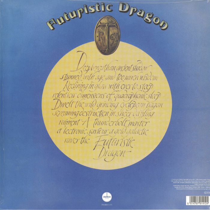 Futuristic Dragon (National Album Day 2026) (Picture Disc) (Zoetrope) - T Rex