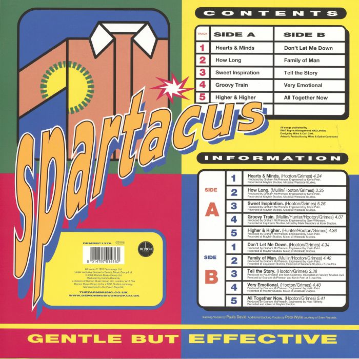 Spartacus (National Album Day 2026) (Renkli Plak) - The Farm