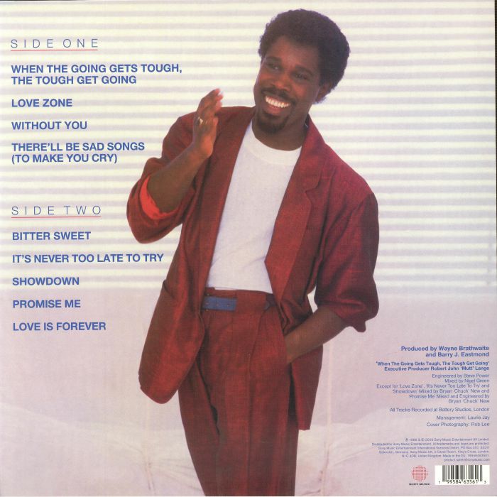 Love Zone (40th Anniversary Edition) (National Album Day 2026) - Billy Ocean