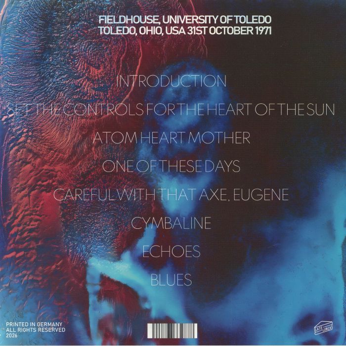 Toledo 1971 - Pink Floyd