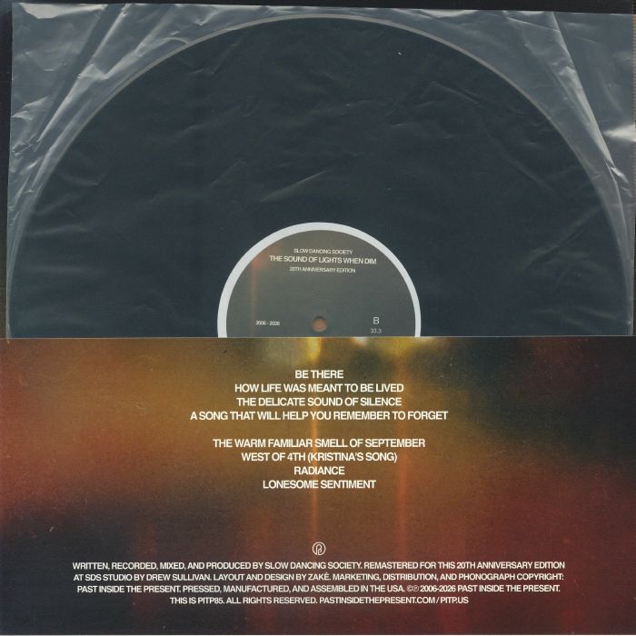 The Sound of Lights When Dim (20th Anniversary Edition) - Slow Dancing Society
